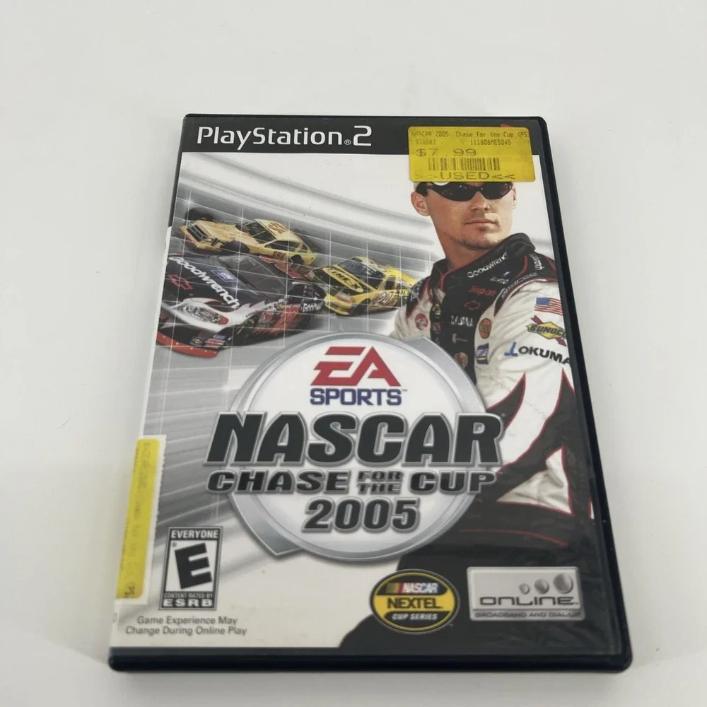 NASCAR 2005: Chase for the Cup (PlayStation 2, 2004) PS2 Complete w/ Manual CIB